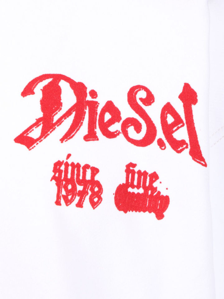 Diesel S-Boxt-Aa2 Sweatshirts - White | 70791ac4728094bf077429b2f7ff1be9d938c545
