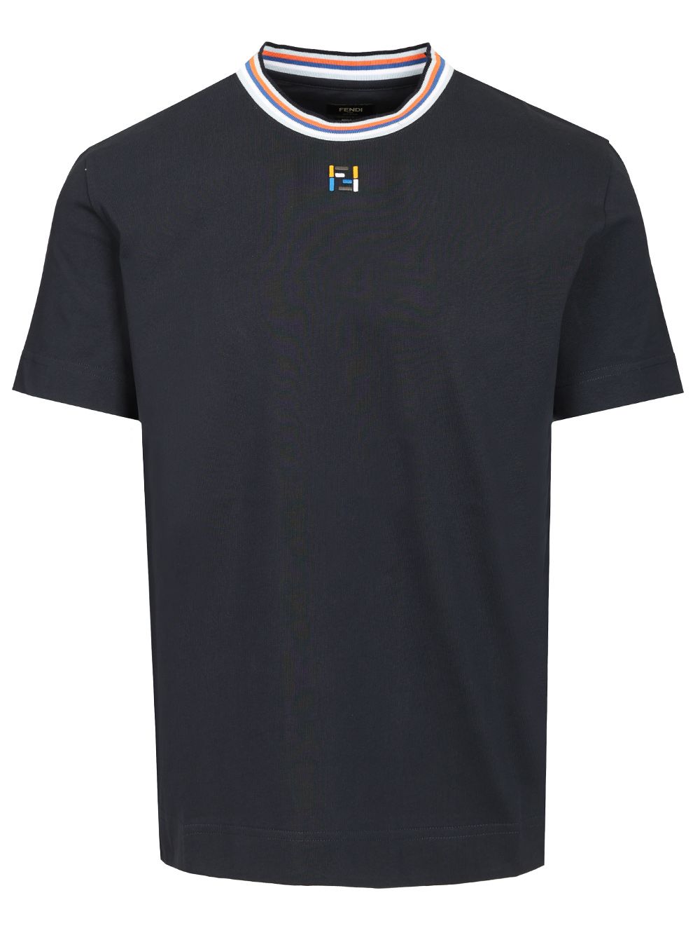 Fendi Regular-Fit T-Shirt - Blue | 7e54350ad0cc77939abc792ac71b4b79be2b25cb
