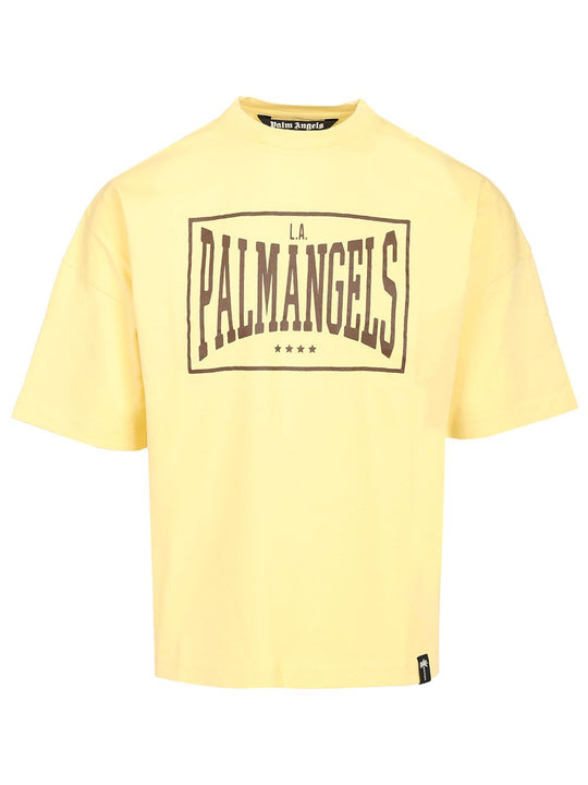 Vintage Box Logo Loose Tee T-Shirt Yellow