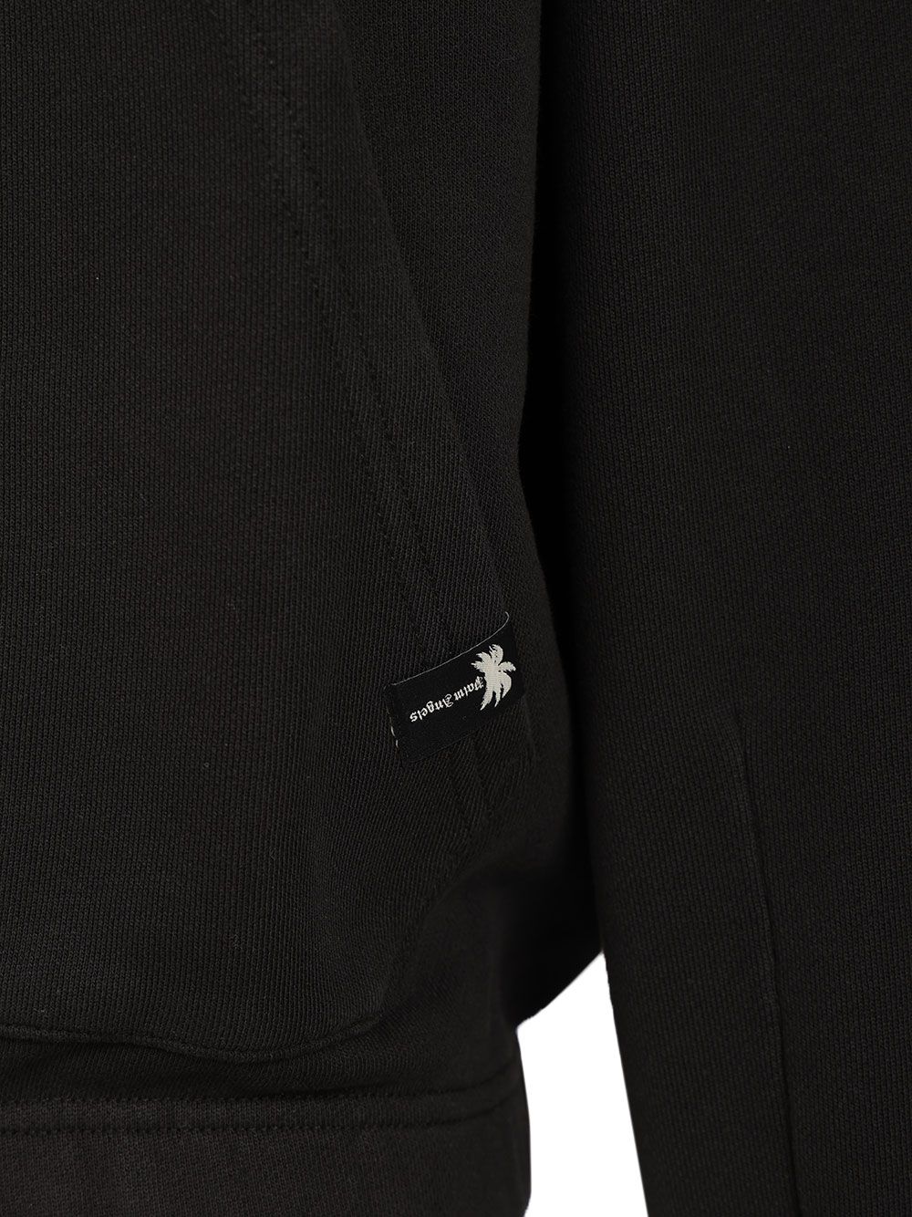 Palm Angels Vintage Box Hoodie Sweatshirts - Black | 9def0f7df448a28006a76e0f96a6bfcf10d2e380