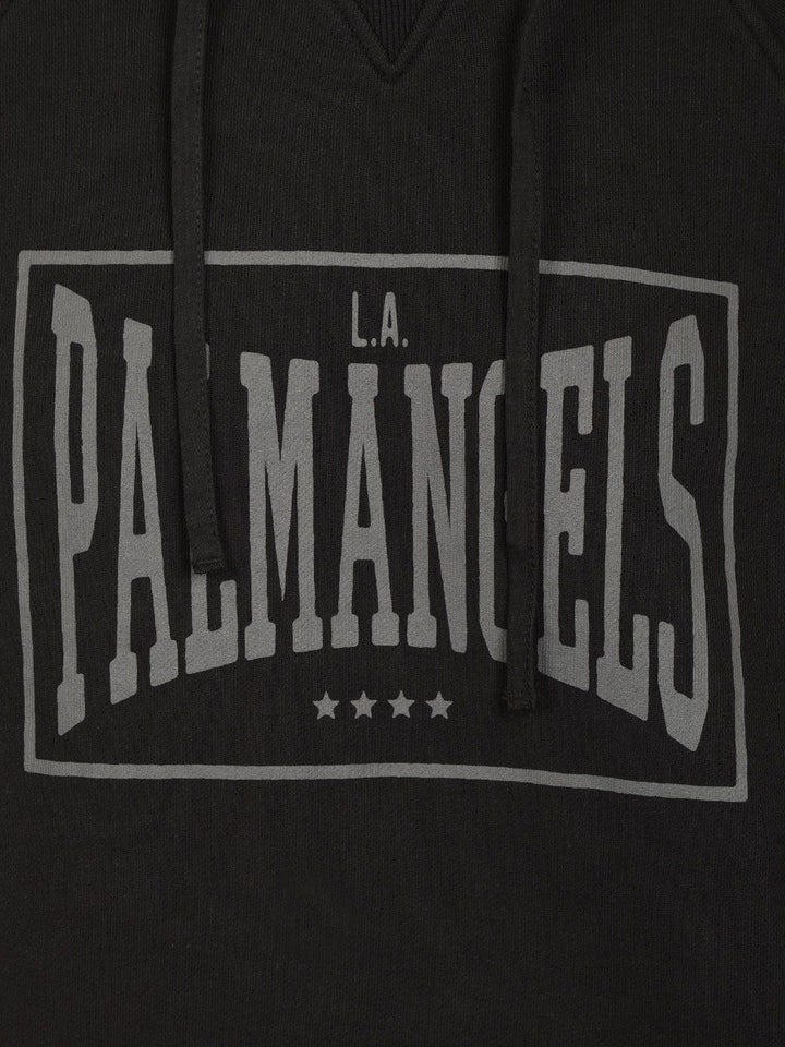 Palm Angels Vintage Box Hoodie Sweatshirts - Black | 07804a72114c9c8bd93eefb5cf3c07f8b3681f0b