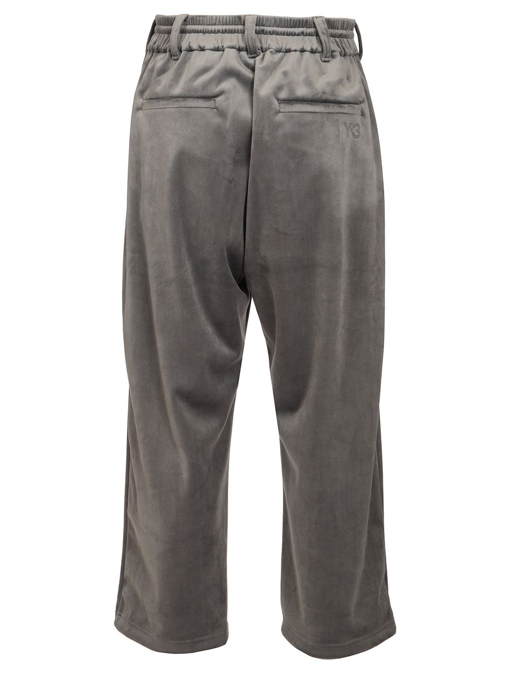Adidas Y-3 Velvet Tracksuit Trousers - Grey | caeccb8a829cc5238806db45e7ff4b6b2b3c87d2
