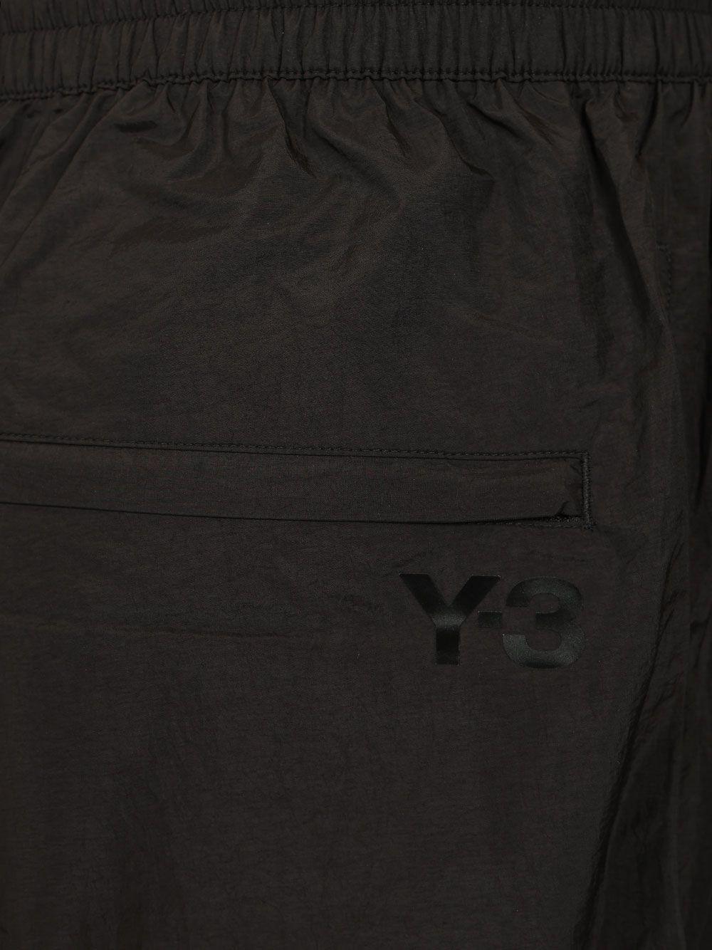Adidas Y-3 Wide Nylon Track Pants Trousers - Black | 2e289bafae846ffa940e2bf86e341e704dcc4c9e
