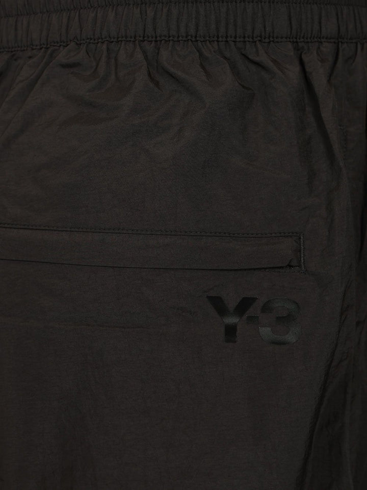 Adidas Y-3 Wide Nylon Track Pants Trousers - Black | 2e289bafae846ffa940e2bf86e341e704dcc4c9e