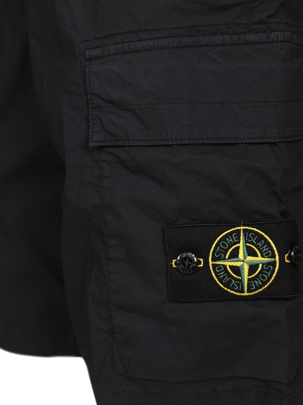 Stone Island Bermuda Cargo Trousers - Blue | 22895381db913b54fcb23ab580d26ddba9127aa7