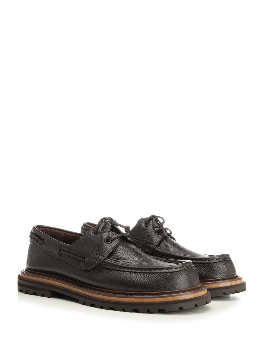 Fendi Pequin Lace-Up Scarpe basse - Brown | 70c2281f2764d06c2ec274c15faa39f7f95ad0da
