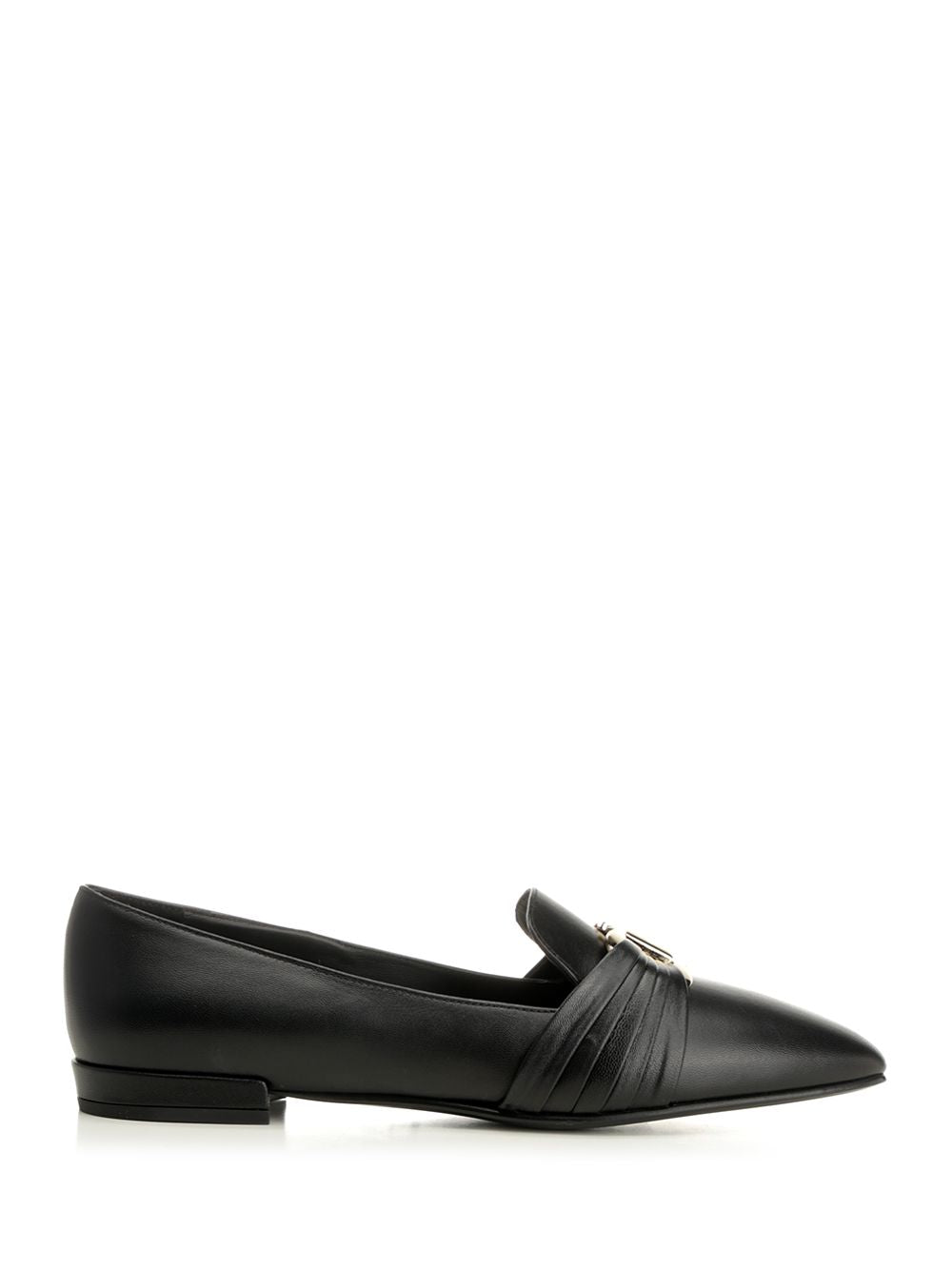 Ferragamo Gancini Ornament Moccasin Scarpe basse - Black | a4849c7885afbe3c19d2169e725d84122045426e
