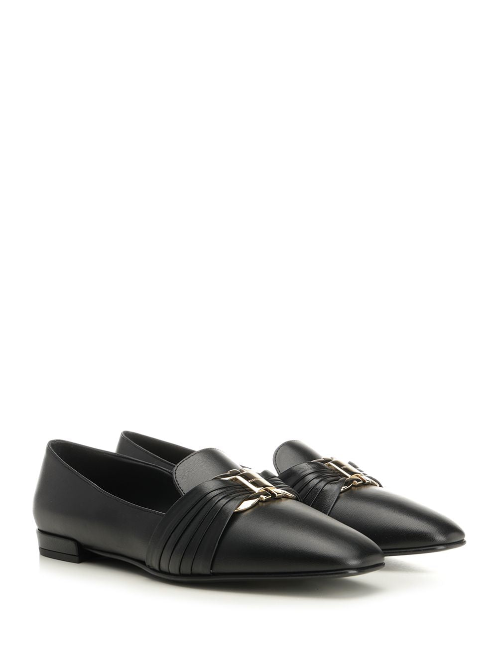 Ferragamo Gancini Ornament Moccasin Scarpe basse - Black | c95edfb4597f8ed45a441d4cf90e8aa6d69fbb96