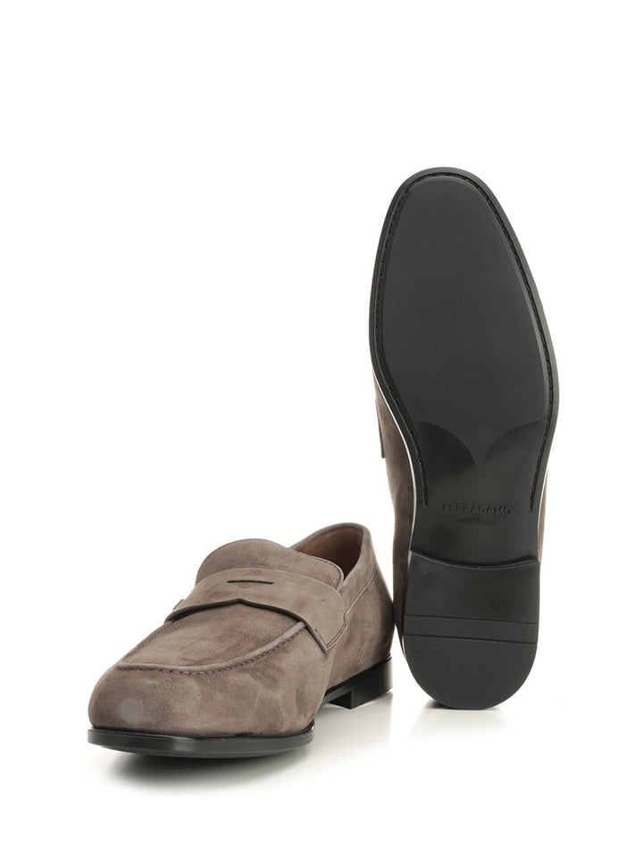 Ferragamo Tiberius Scarpe basse - Grey | 58384fbc50447a5e1738d790c410b29e499acca7