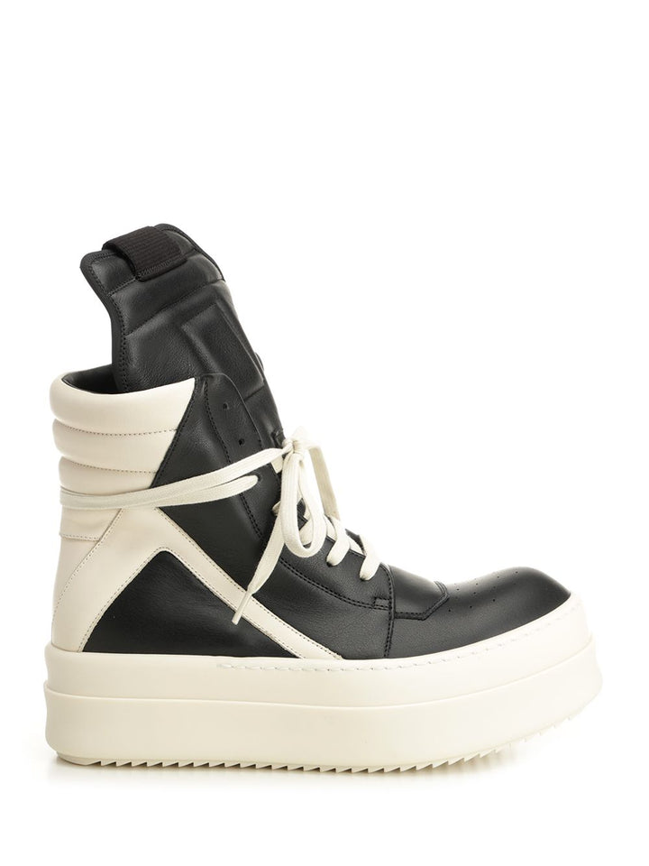 Rick Owens Mega Bumper Geobasket Sneakers - Black | c48b7f4f9cf789f22c3ccda49abfc74808c725fb
