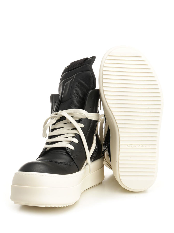 Rick Owens Mega Bumper Geobasket Sneakers - Black | 7045734b449a4ed96067411e1827c4e39849df54