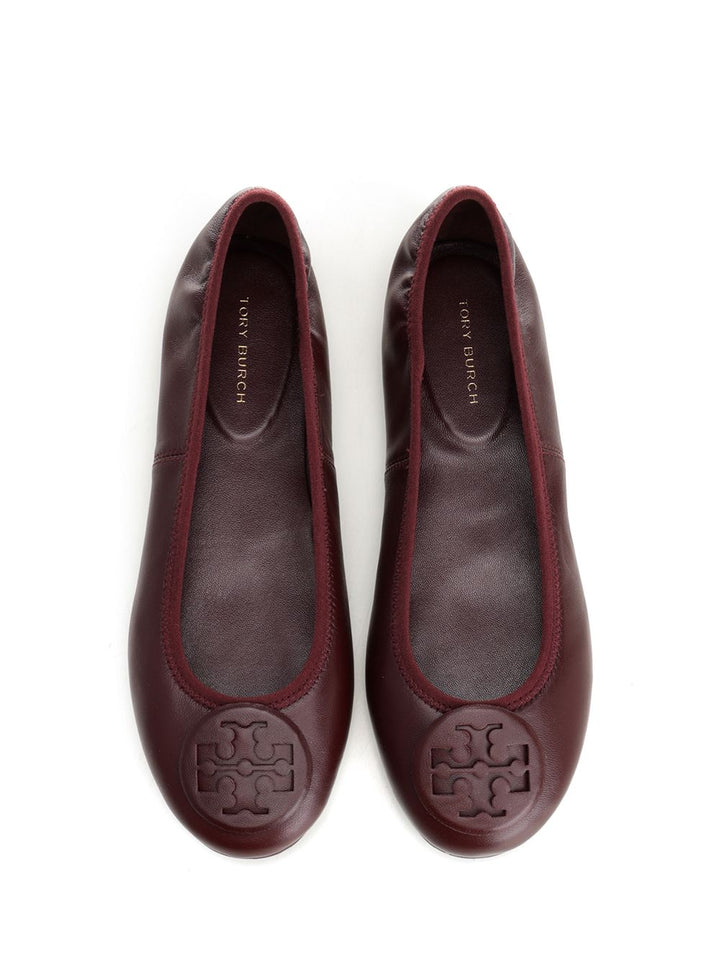 Tory Burch Reva Travel Ballerina Scarpe basse - Bordeaux | fb78be2fe3bbe8716178f5f5bbdbf5b8fe8982f7