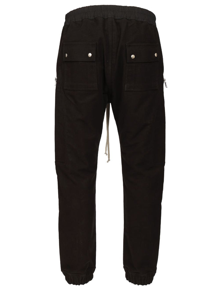 Rick Owens Heizer Cargo Trousers - Black | 2b16138e0f1f512f9cfb221651ede7fbc02a9bd4