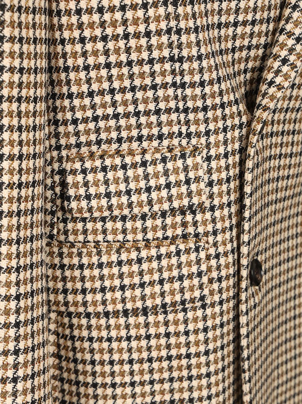 Emporio Armani Double-Breasted Blazer Artan Check Motif Jackets - Multicolor | 34d897f8c72fcf6c69265d4420ce7a303ea572a0