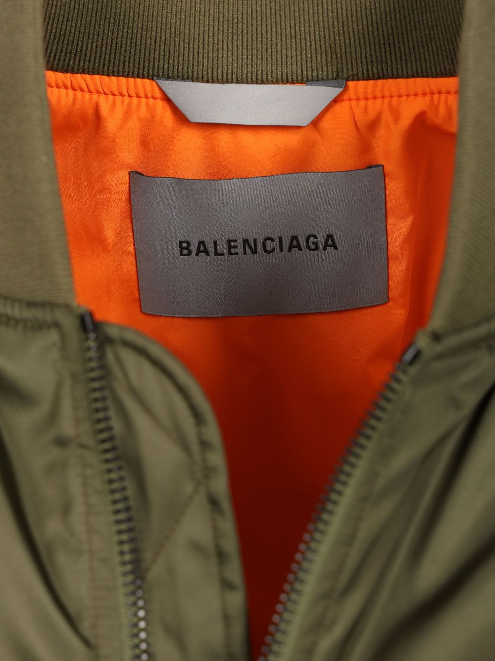 Balenciaga Bomber Jacket With Pockets Jackets - Green | 3a19c98cd905b539012d2ec2aea9c97cad3c0813