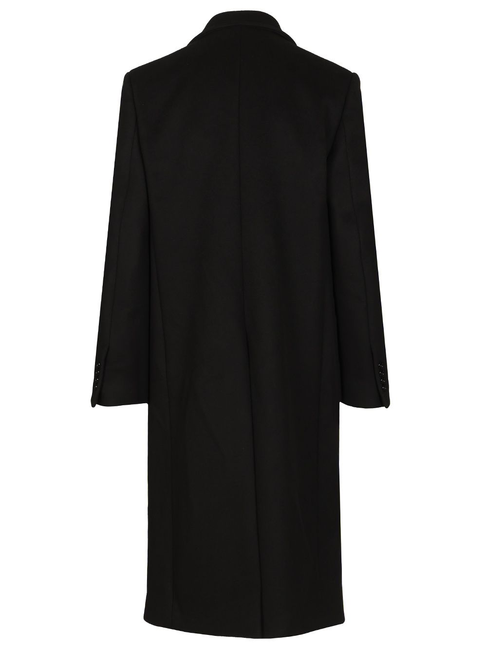Balenciaga Long Coat Coats - Black | 1d312ace0a0e6206a89002dadd773aea81814fbf