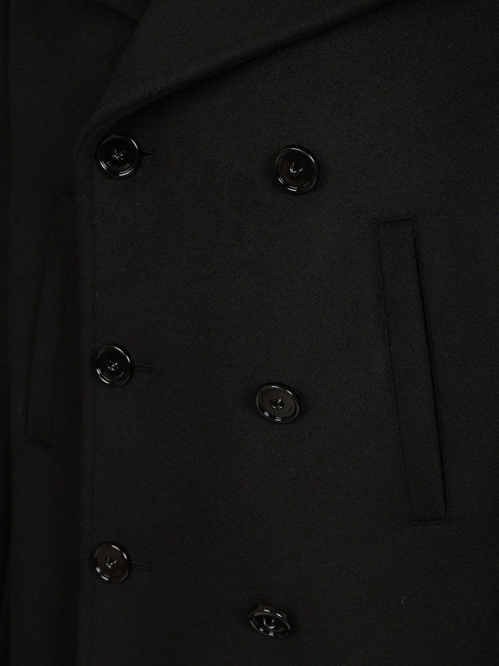 Balenciaga Long Coat Coats - Black | a8fdd88ea2e93b05d4173dde113302bb561a5fd6