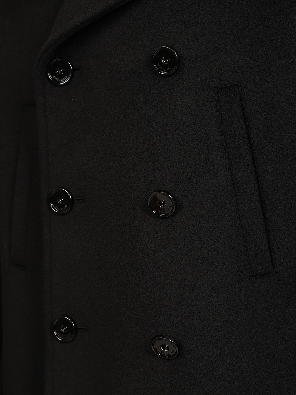 Balenciaga Long Coat Coats - Black | 9cc4d01eaa5d18a0faea05613079aad0296b9b0c