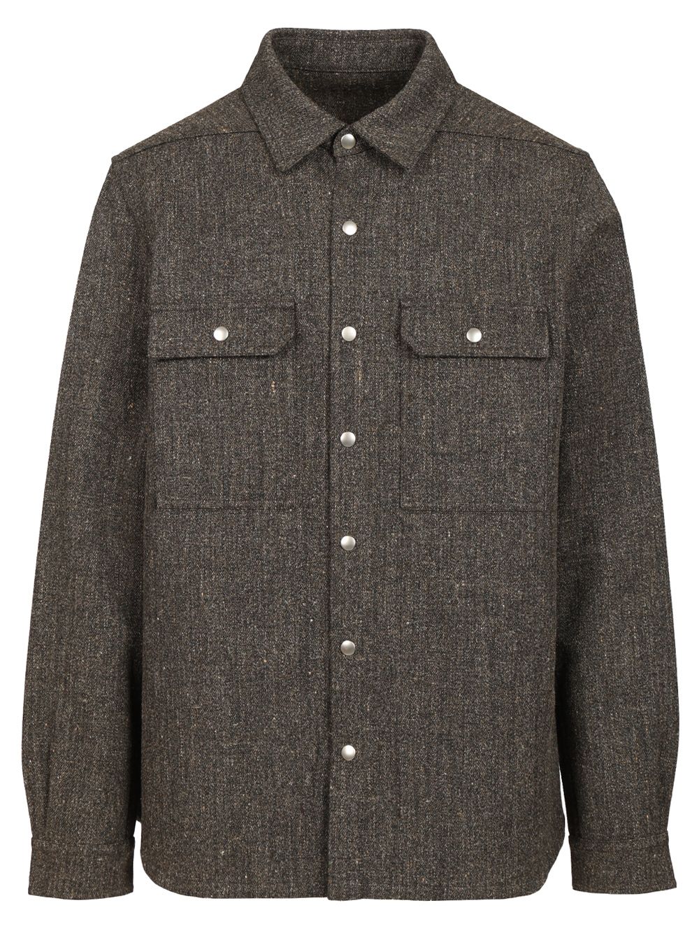 Rick Owens Carbone Outershirt Jackets - Grey | 13b41792831a8bfb40c7af4743486350e5a5473c