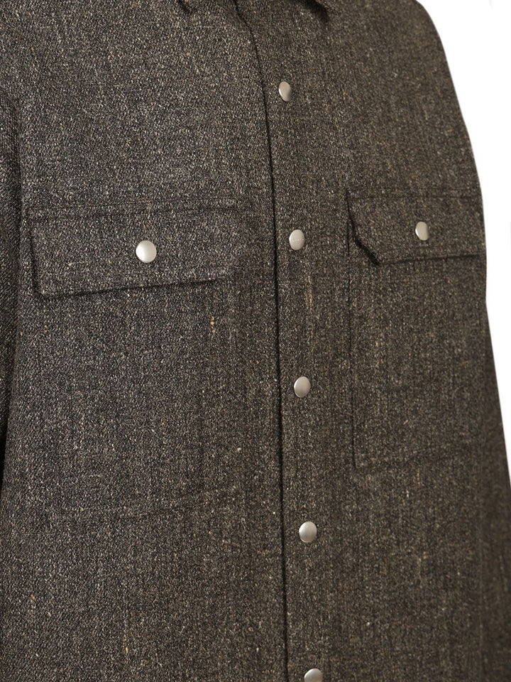 Rick Owens Carbone Outershirt Jackets - Grey | 860423081f00ec0fdfe55b039b641d887da351d7