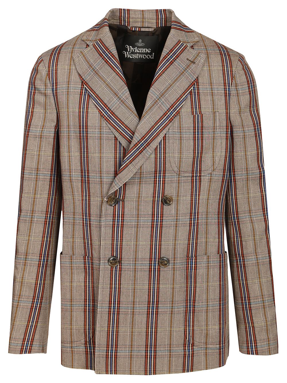 Vivienne Westwood Cruise Double-Breasted Jacket Jackets - Beige | ad8dec7328d6b08e6db3624107b4cafc47993b81