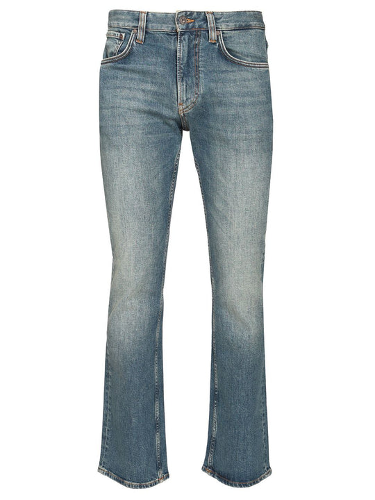 Straight Leg Jeans Blue