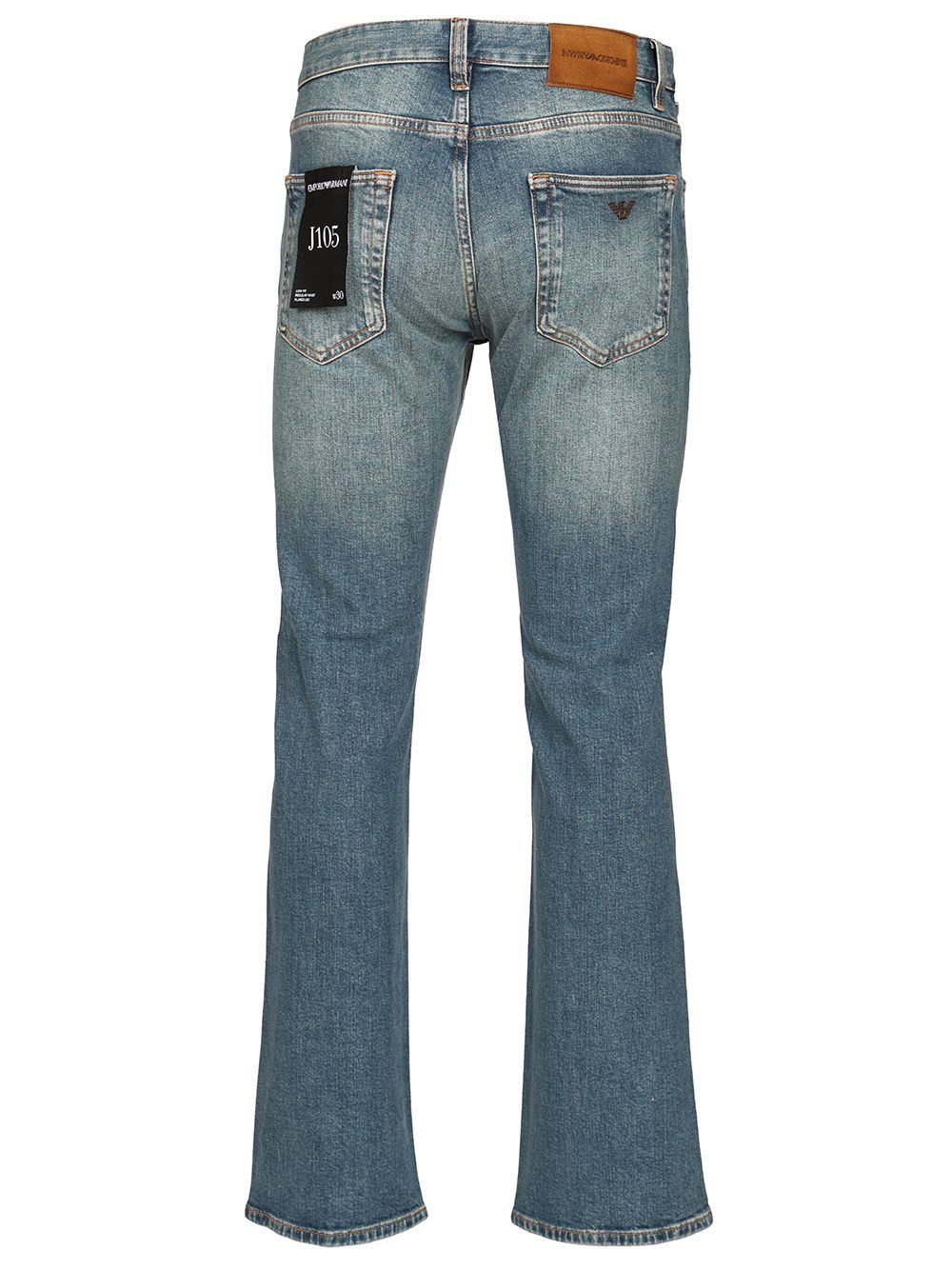 Emporio Armani Straight Leg Jeans - Blue | b2ebd3fb385cc9652affc36f2655f08c894ca9c5