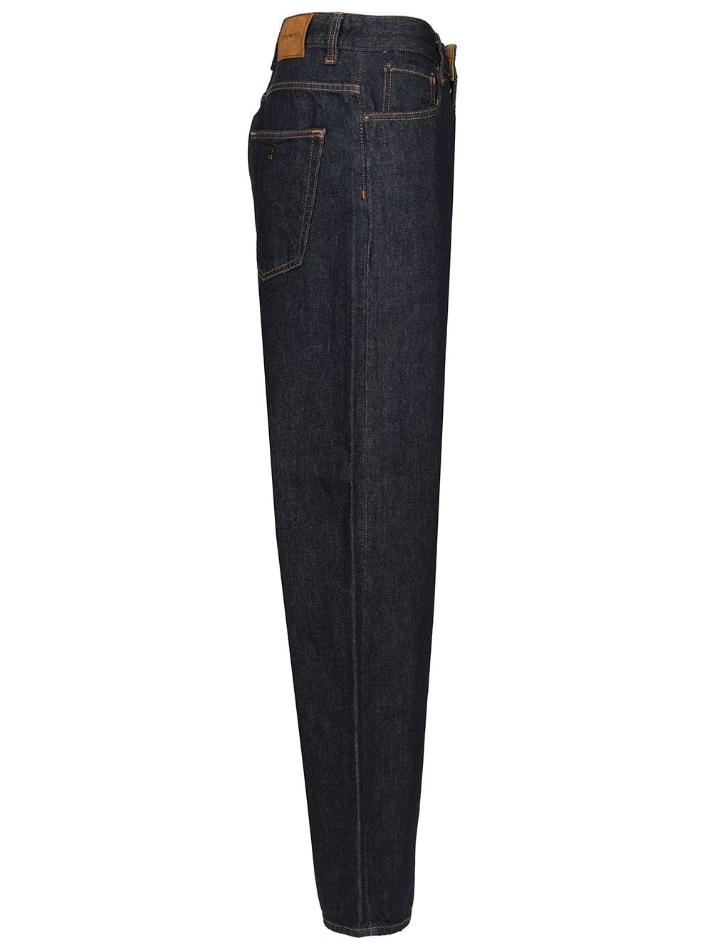 Emporio Armani Wide-Leg Jeans - Blue | d536457e1d8c29fd7da36d1f9a3f2364c33db751
