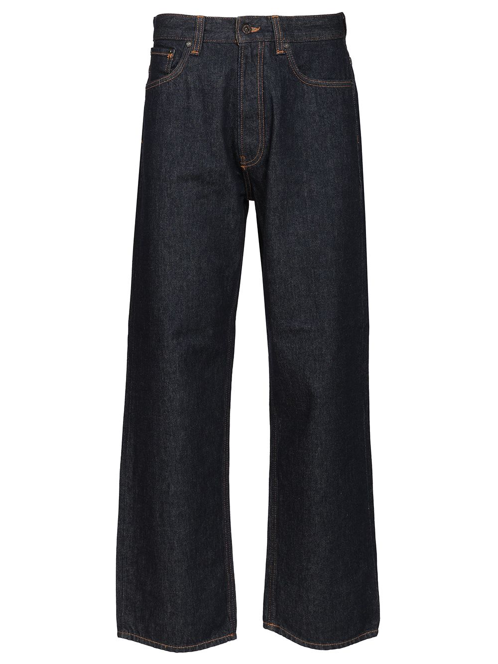 Emporio Armani Wide-Leg Jeans - Blue | 7b840f4d7630d47a4d4f686c2bbb14bee9aacbbe