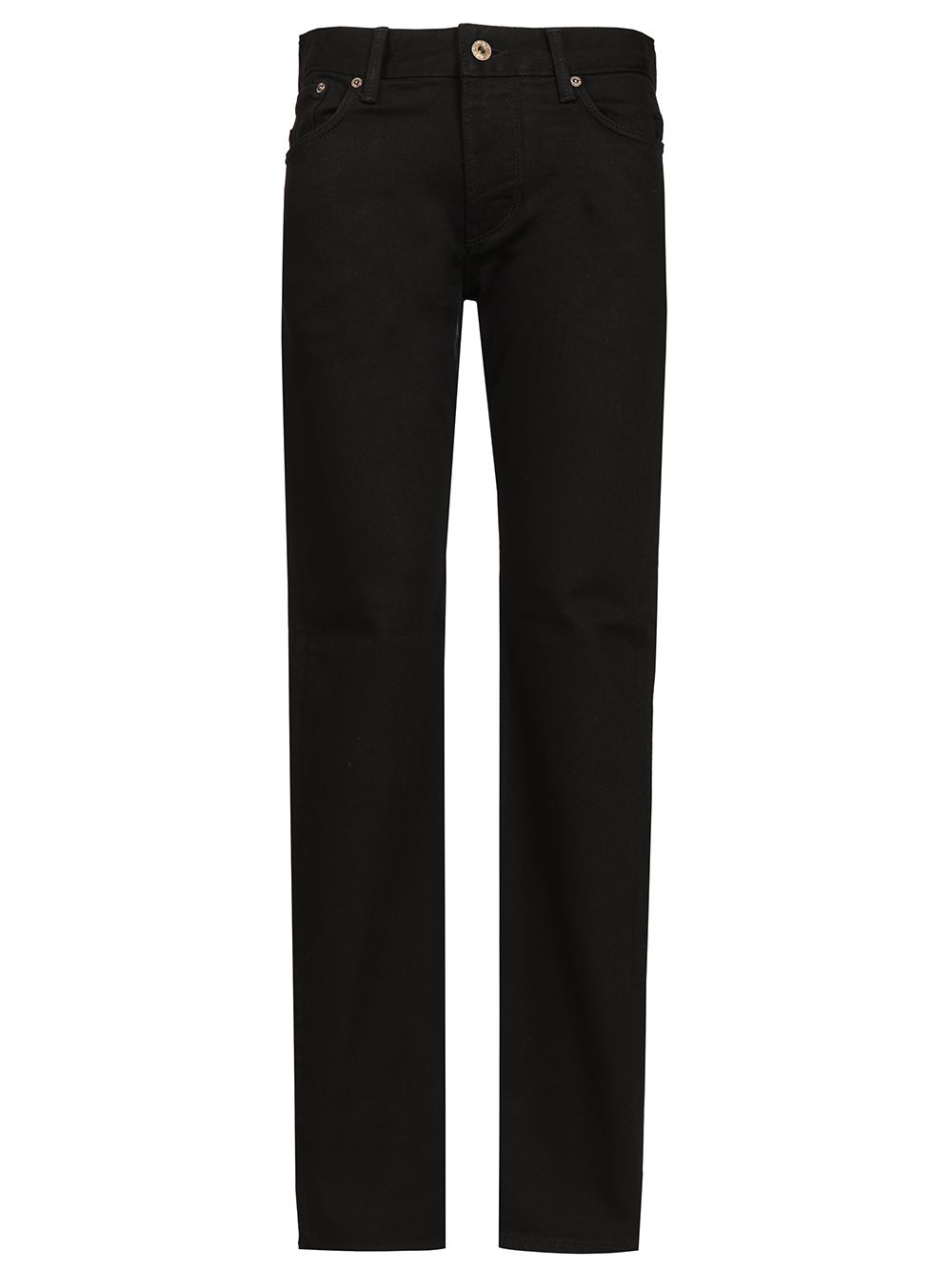 Emporio Armani Straight Leg Jeans - Black | be158f990434e8a05a3cc9da6da302a0a977c8d3