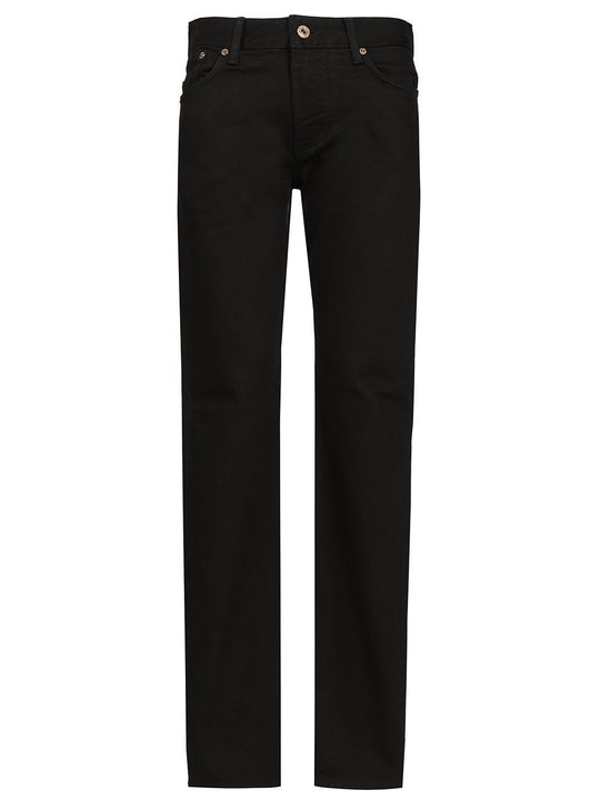 Straight Leg Jeans Black