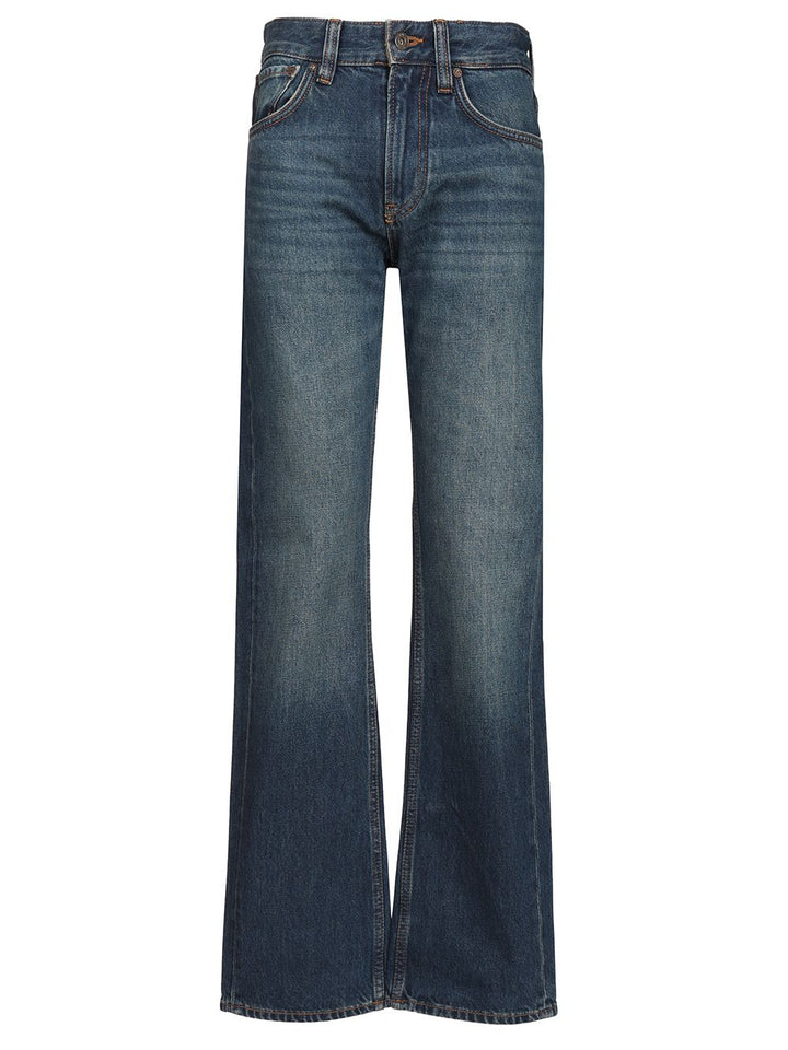 Emporio Armani Straight Leg Jeans - Blue | c14f84948f66086678cffc976cd7b27ac92eb1b3