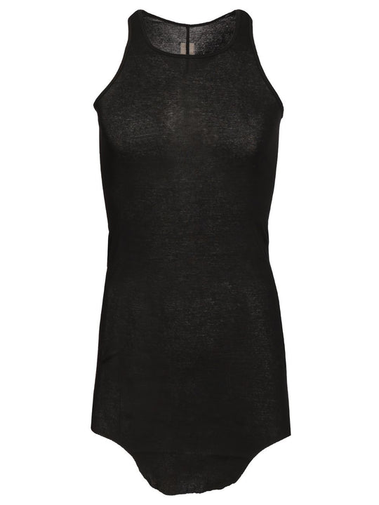 Ribbed Tank Top T-Shirt Black