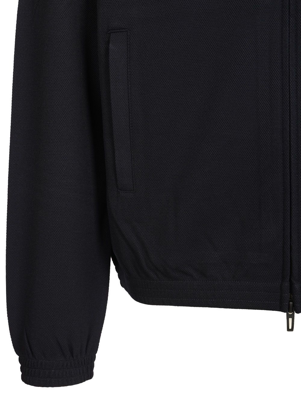 Emporio Armani Zip Up Sweatshirt Sweatshirts - Blue | 3006eee1a9f7bef17ba3e0b6f83705d18cdf7526