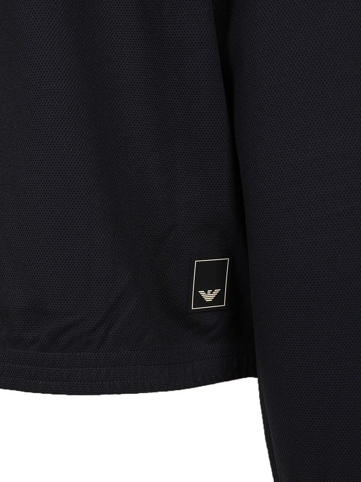 Emporio Armani Zip Up Sweatshirt Sweatshirts - Blue | 8ce803a5e9e7c1a90e9f8ec3980ec3c988fcdfcd
