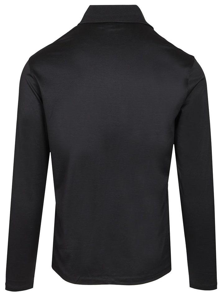 Emporio Armani Polo L/S Polo shirt - Blue | 90bf7a6ae6127e85125f836572f07134c377831b