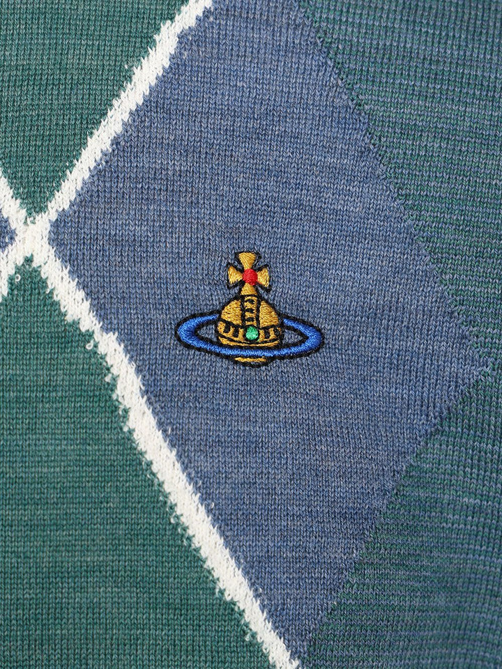 Vivienne Westwood Argyle Jumper Knitwear - Multicolor | 2ba63d2d4b2007daec5351f4d0c73f4a4ec2b18b