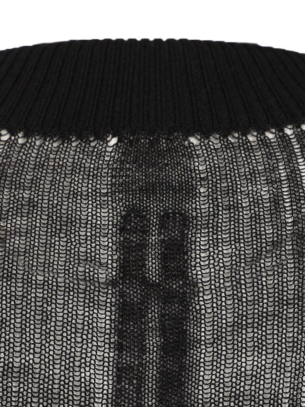 Rick Owens Oversized Turtleneck Long Sleeve Ribbed Lightweight Cashmere Knit Knitwear - Black | 8e5db218dfbdebce3e3e7e9d5a5b8d1fb42f0cc8