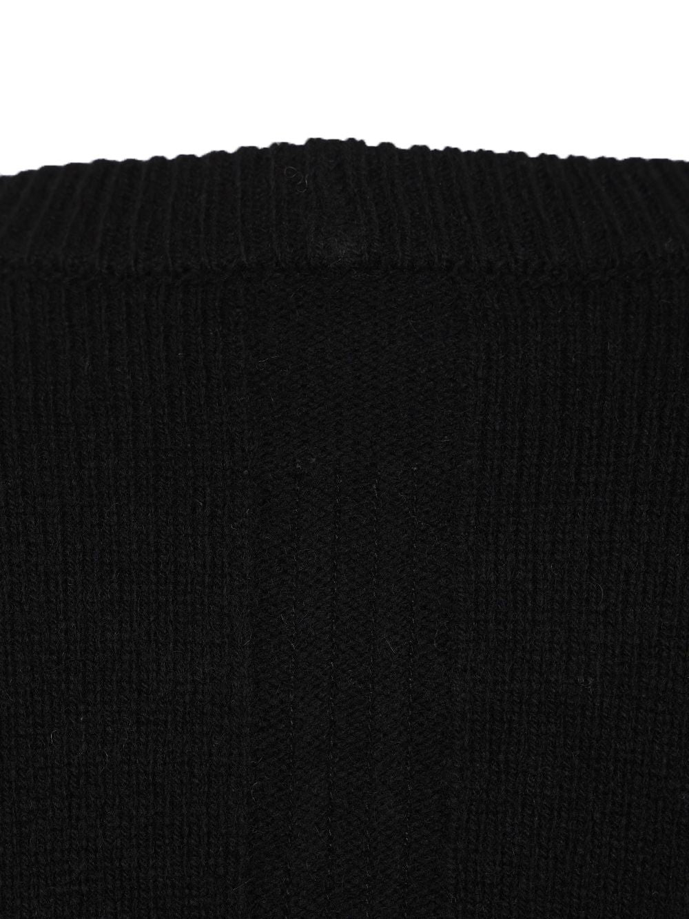 Rick Owens Crew Neck Sweater Knitwear - Black | 4951e00c72b5709c9b7ee00846e51e907ae2631c