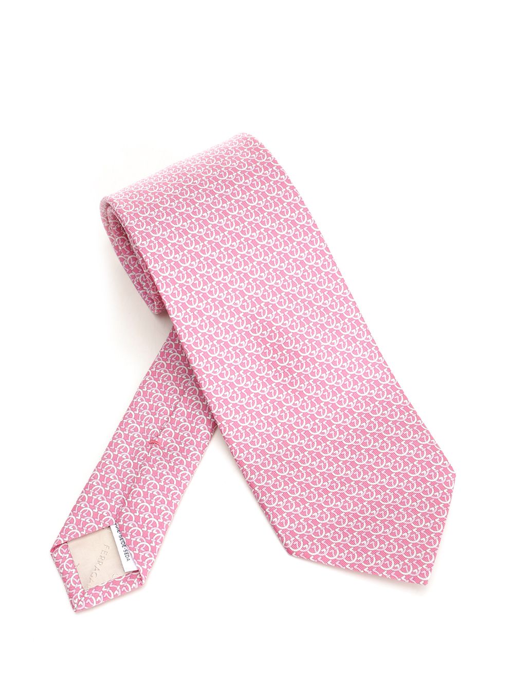 Ferragamo Silk Tie Ties And Bow Ties - Rose | 01bd109bebcd06bf754da11fd5f73b0c82225b49