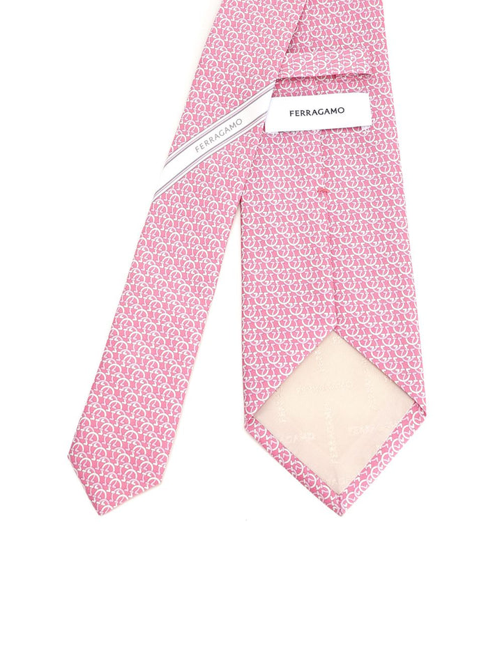 Ferragamo Silk Tie Ties And Bow Ties - Rose | 88ce147e9041ef27f4419f757f5b32531aca1aed