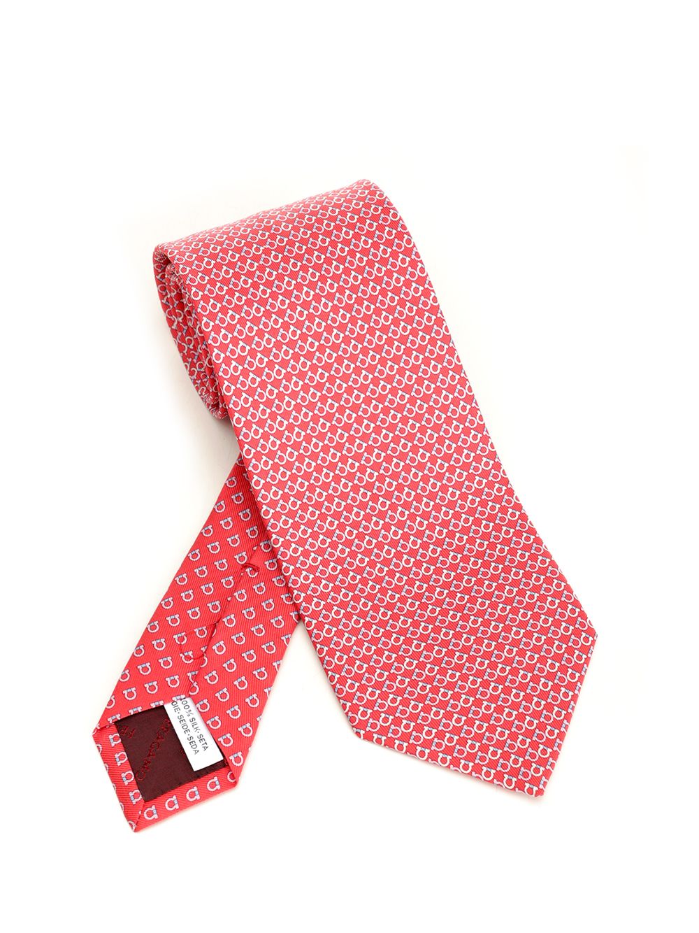 Ferragamo Silk Tie Ties And Bow Ties - Red | 3c1fed0495f365aaaf283c9a90cafb7286fe6695