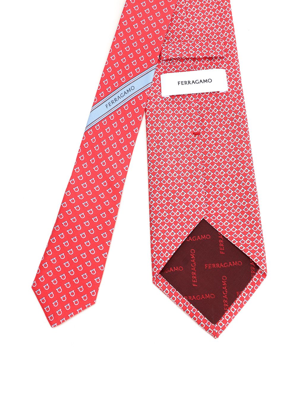 Ferragamo Silk Tie Ties And Bow Ties - Red | 62bb500f23c67e5fc0cece872286a7ac5eee8bab