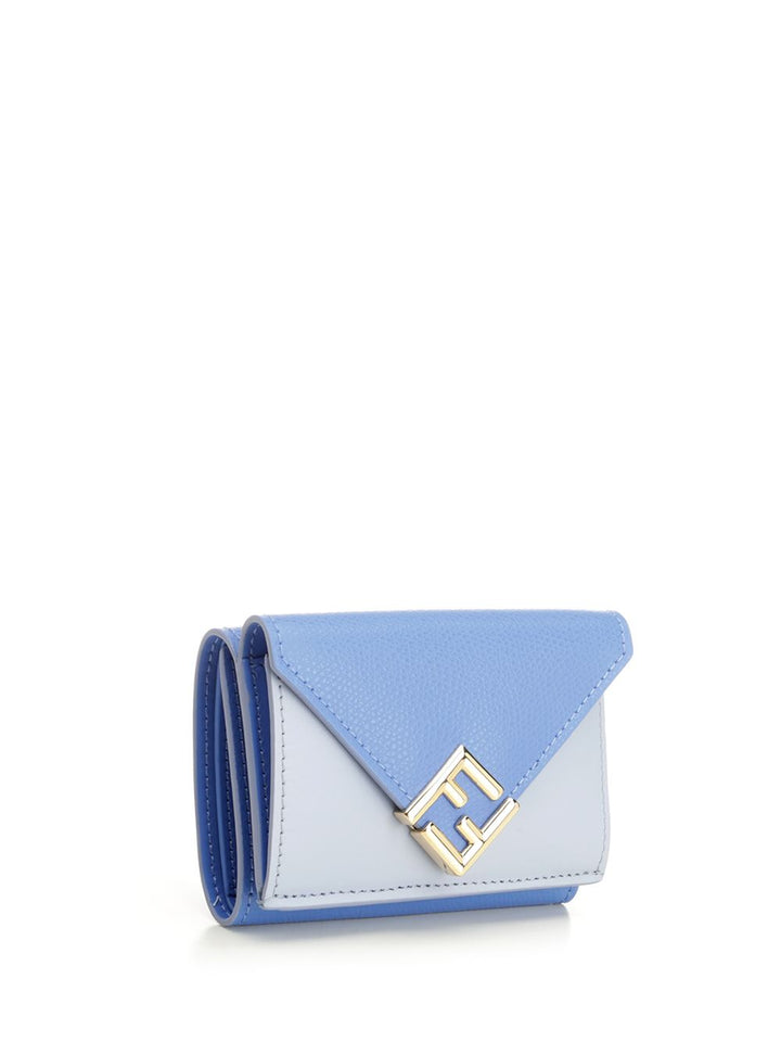 Fendi Ff Diamonds Wallets - Light blue | 73f20769c7952f3538836995c1667d5ad24284b2