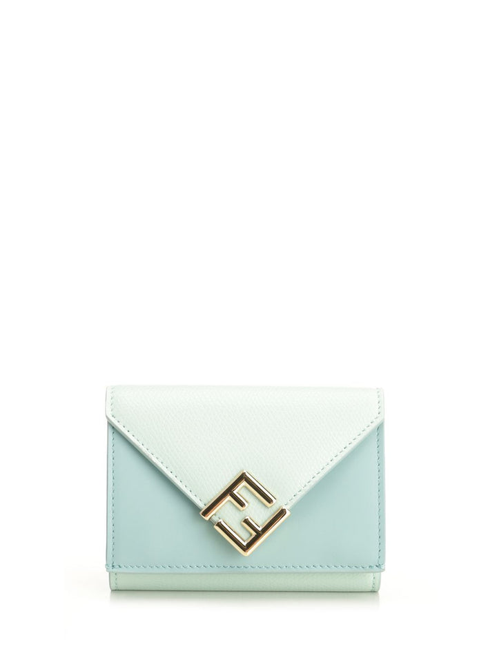 Fendi Ff Diamonds Wallets - Green | 673ebefa52cb82f5c117103cac6856216f5e2d4d