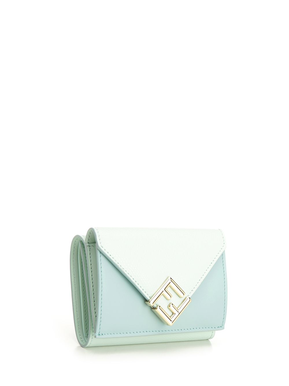 Fendi Ff Diamonds Wallets - Green | 516df25fb2451793c9f7d0b74c11db3ccc008f7a
