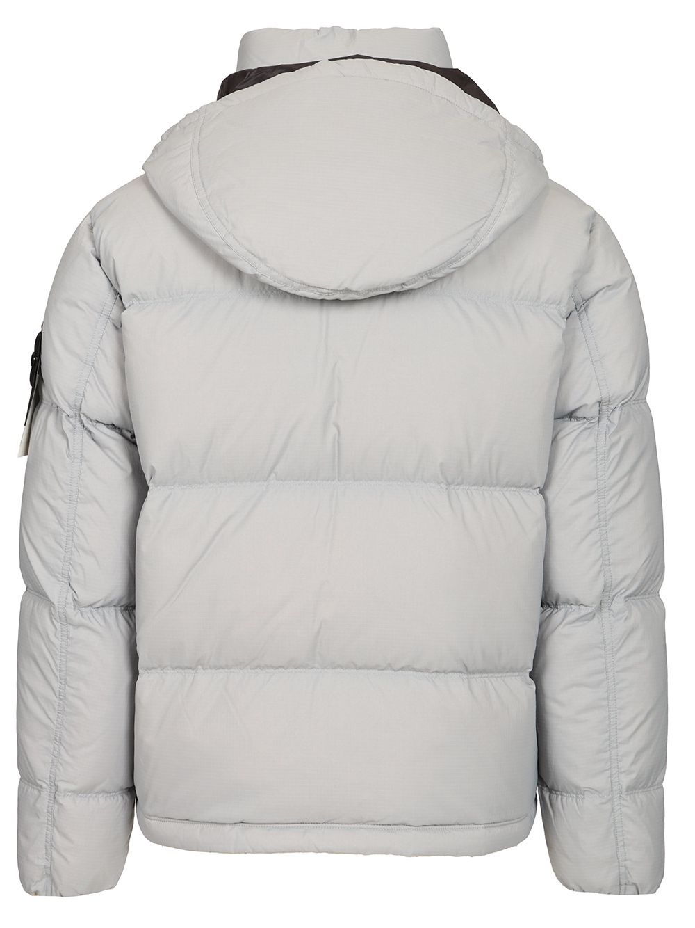 Stone Island Down Jacket In 6.6 Ripstop Nylon Cordura® Coats - Grey | cb716a7b019a349a3a659fe24964f761668c3688