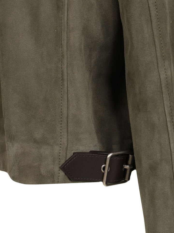 Loewe Zip-Up Jacket Jackets - Green | decab228eb9c2c846663ab11f36eaf86715473ef