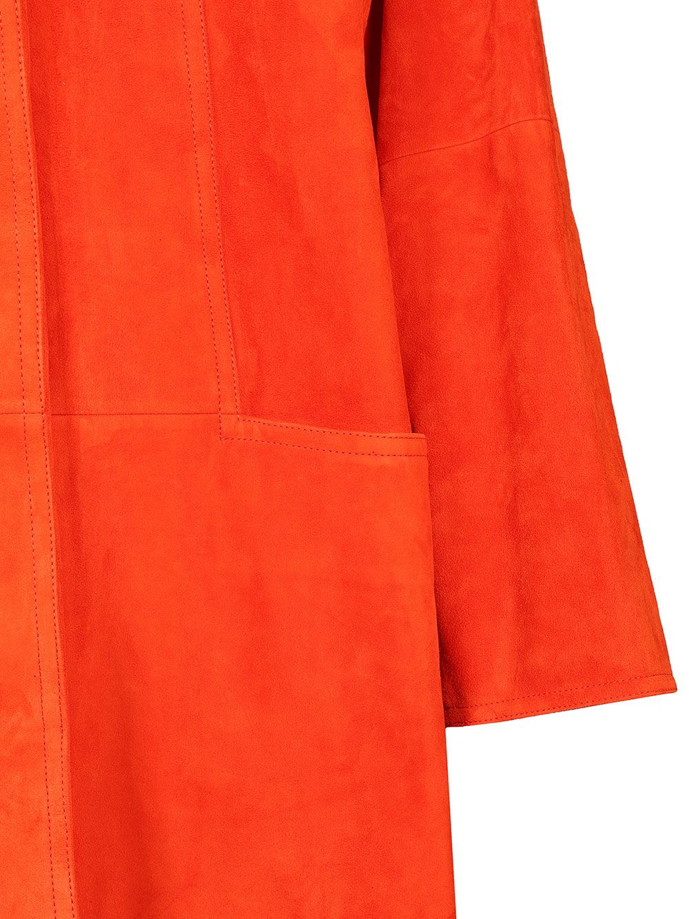 AlaÏA Trapeze Coat Coats - Red | 75ece2e50debbdd76b767c542b572851bee5c1f6