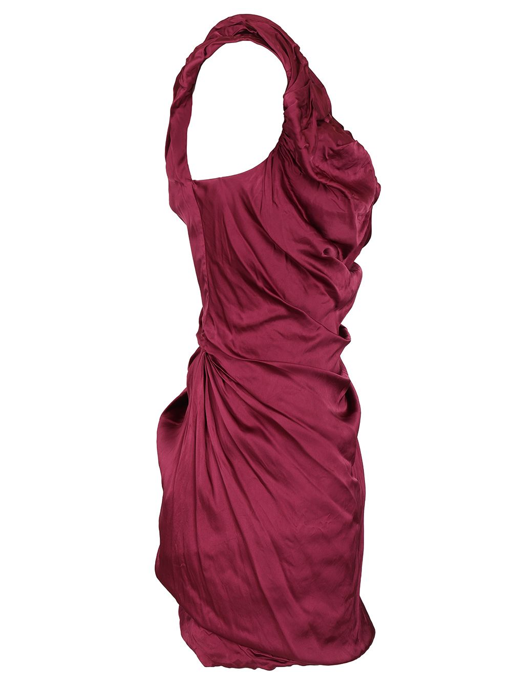 Vivienne Westwood Twisted Ginnie Dress Dresses - Bordeaux | f738822803d4ddb2902d94a00de14557d33f7ff2